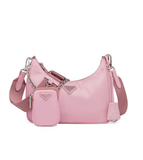 prada borsa color rosa nudo|Borse Prada in Tela Rosa .